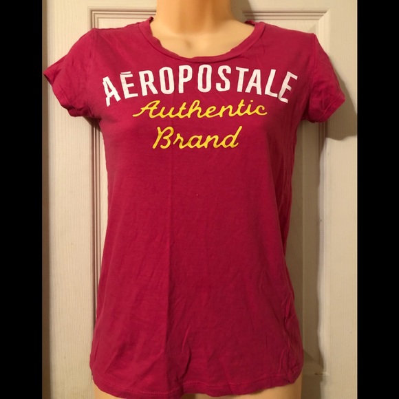 Aeropostale Pink Tee - Picture 1 of 4
